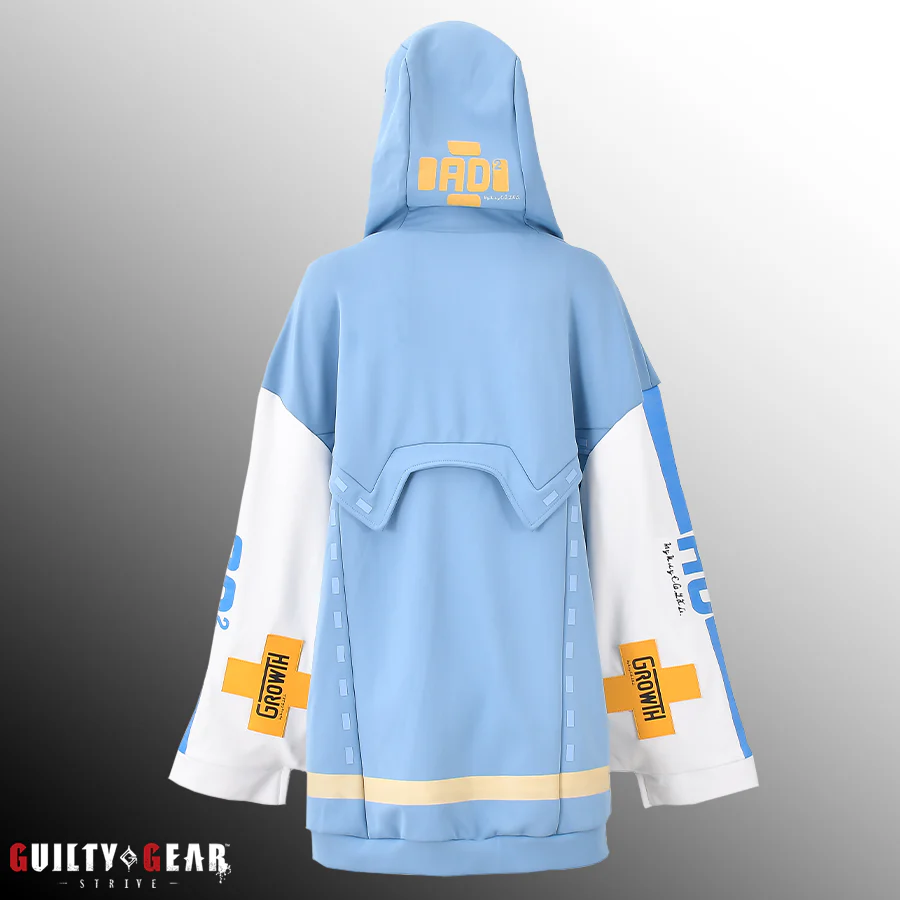 Guilty Gear -Strive- Bridget Headdress Jacket Hoodie with Brooch - Image 4