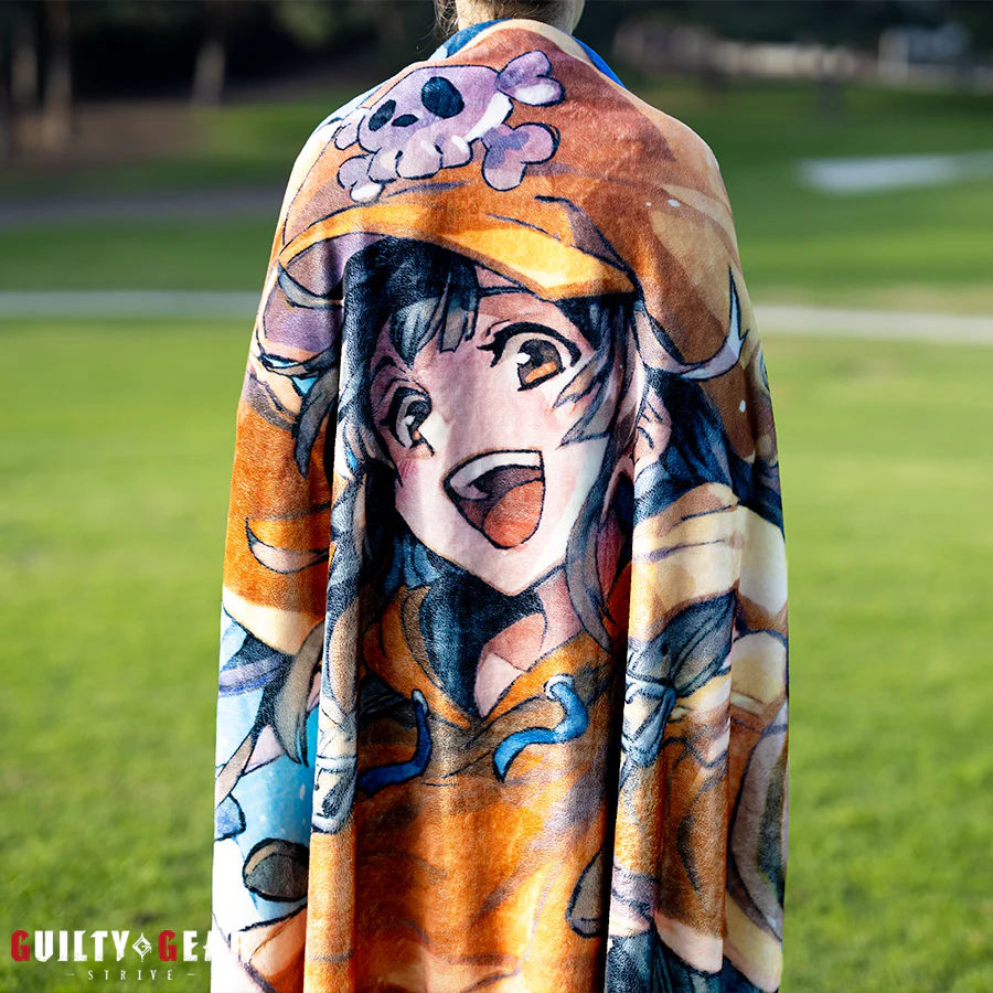 Guilty Gear -Strive- Deluxe Flannel Fleece Blanket May - Image 3