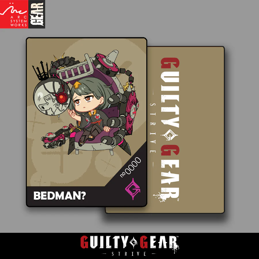Guilty Gear -Strive- Event Exclusive Precious Chibi Card: BEDMAN? - Image 2