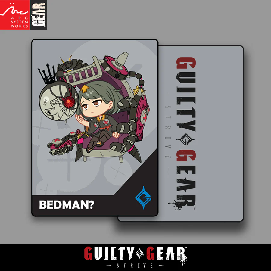 Guilty Gear -Strive- Event Exclusive Precious Chibi Card: BEDMAN? - Image 3