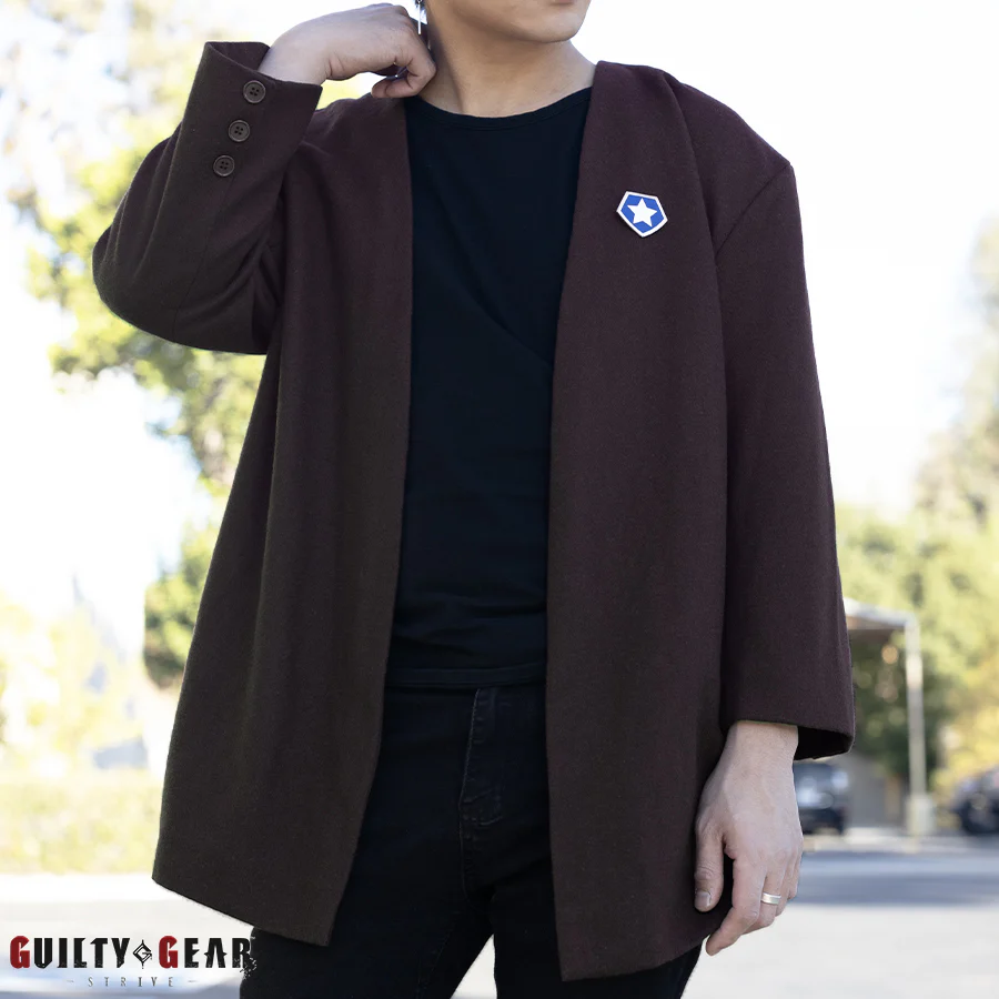 Guilty Gear -Strive- Happy Chaos Jacket + White House Guard Pin - Image 3