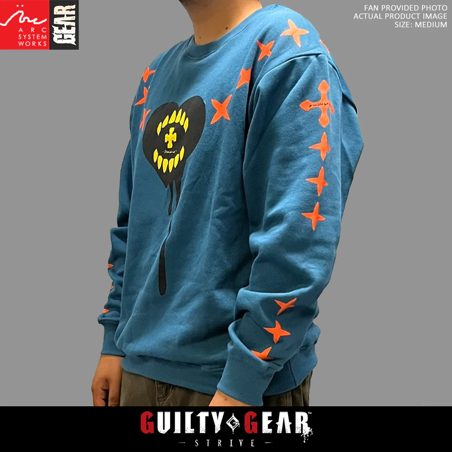 Guilty Gear -Strive- Happy Chaos Men's Crewneck Sweatshirt - Image 6