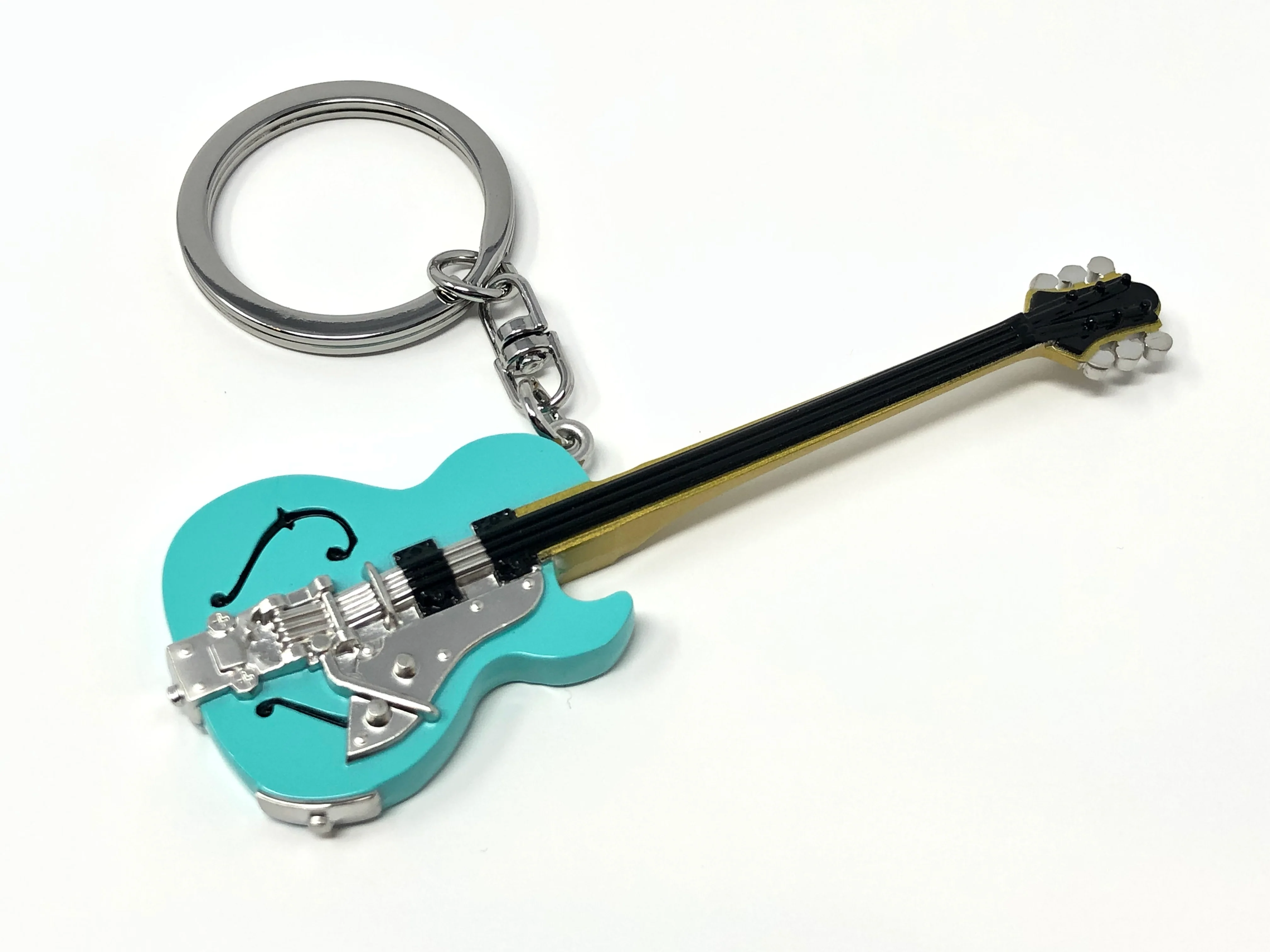 Guilty Gear -Strive- I-No Guitar Metal Keychain - Image 3