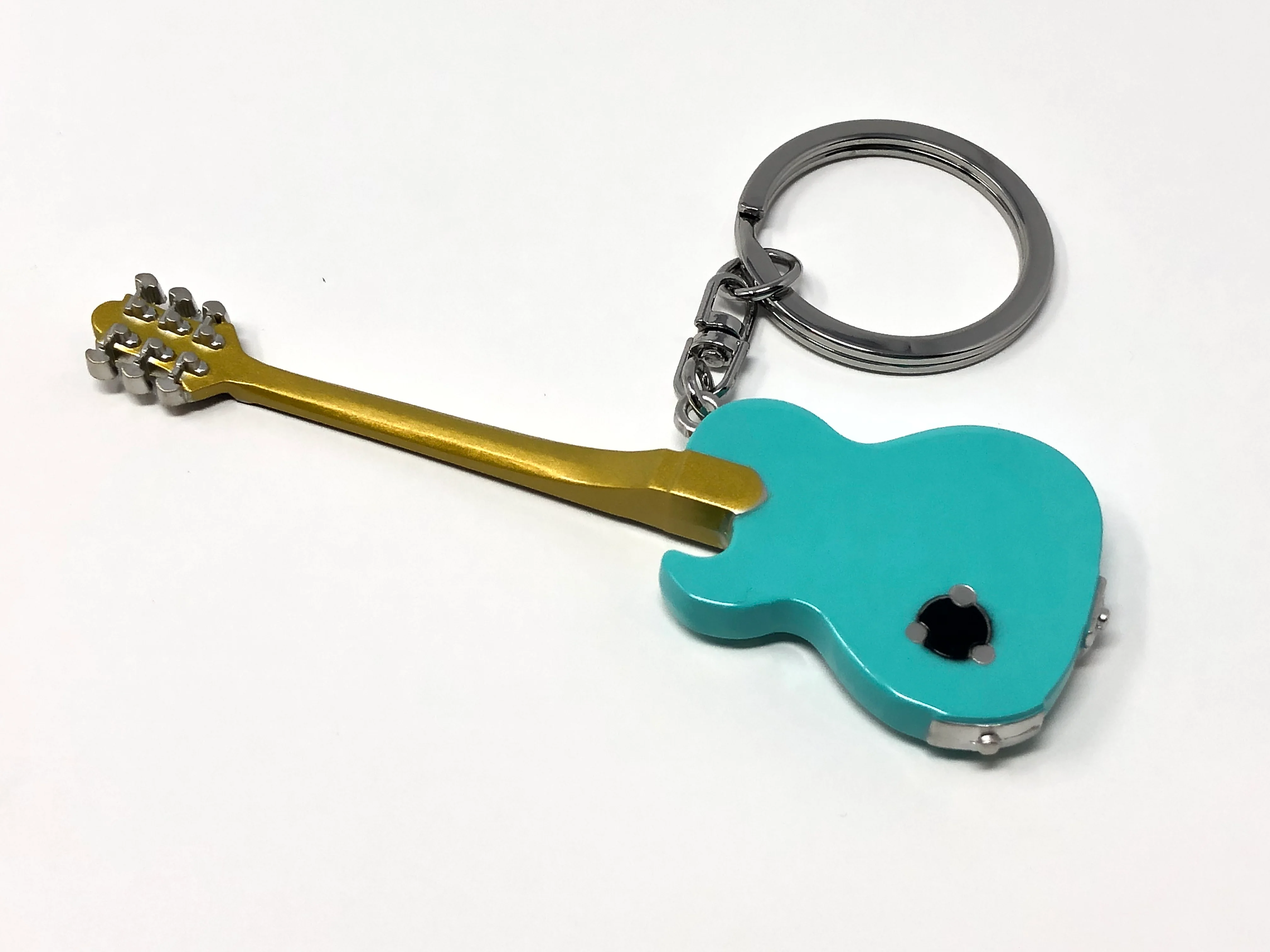 Guilty Gear -Strive- I-No Guitar Metal Keychain - Image 4