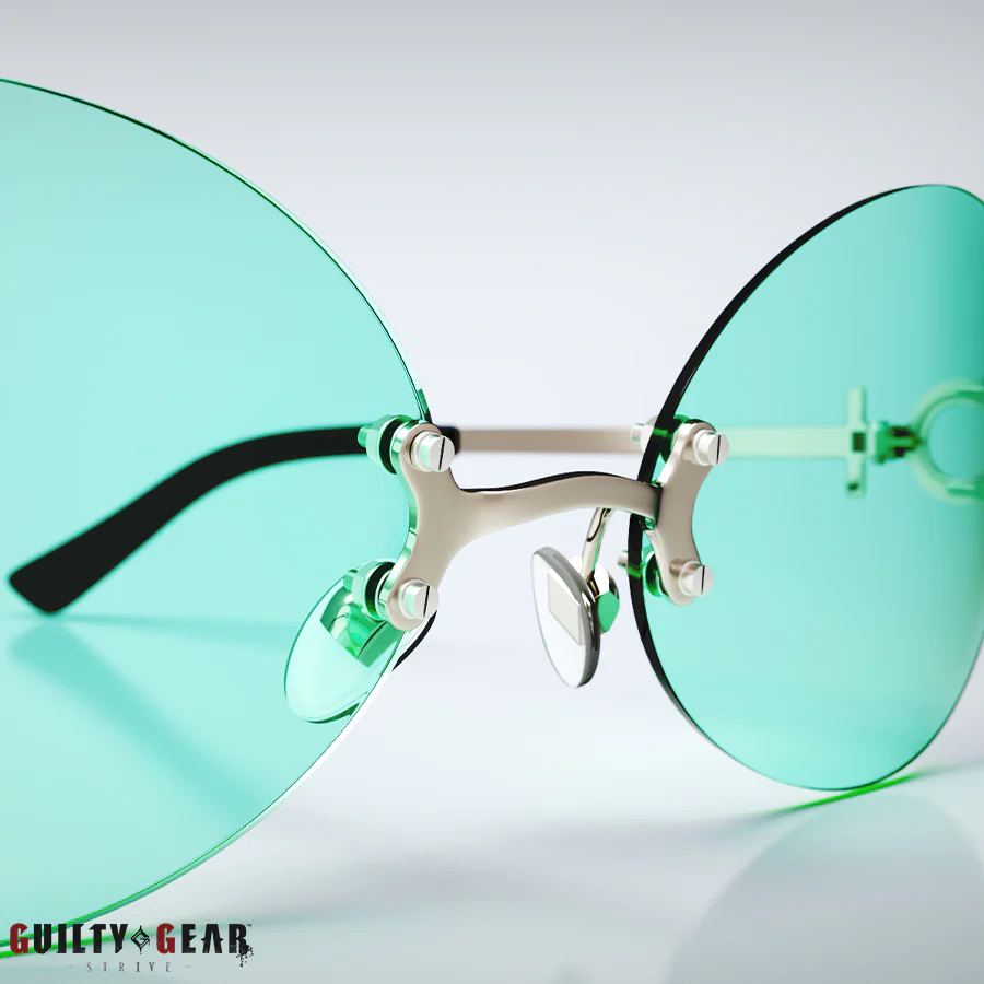 Guilty Gear -Strive- I-NO Titanium Frame Sunglasses - Image 3