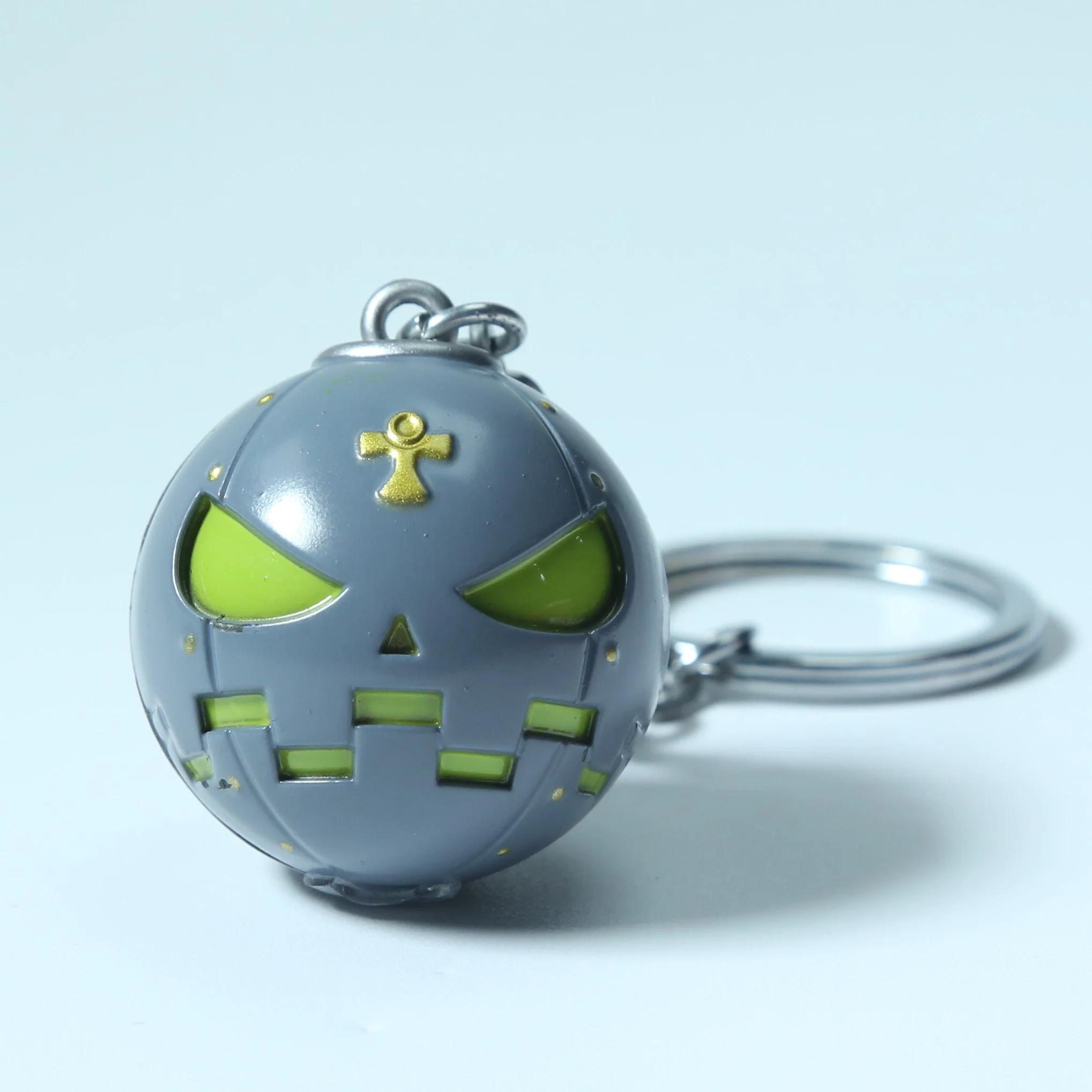 Guilty Gear -Strive- Jack-O' Iron Pumpkin Metal Keychain - Image 3
