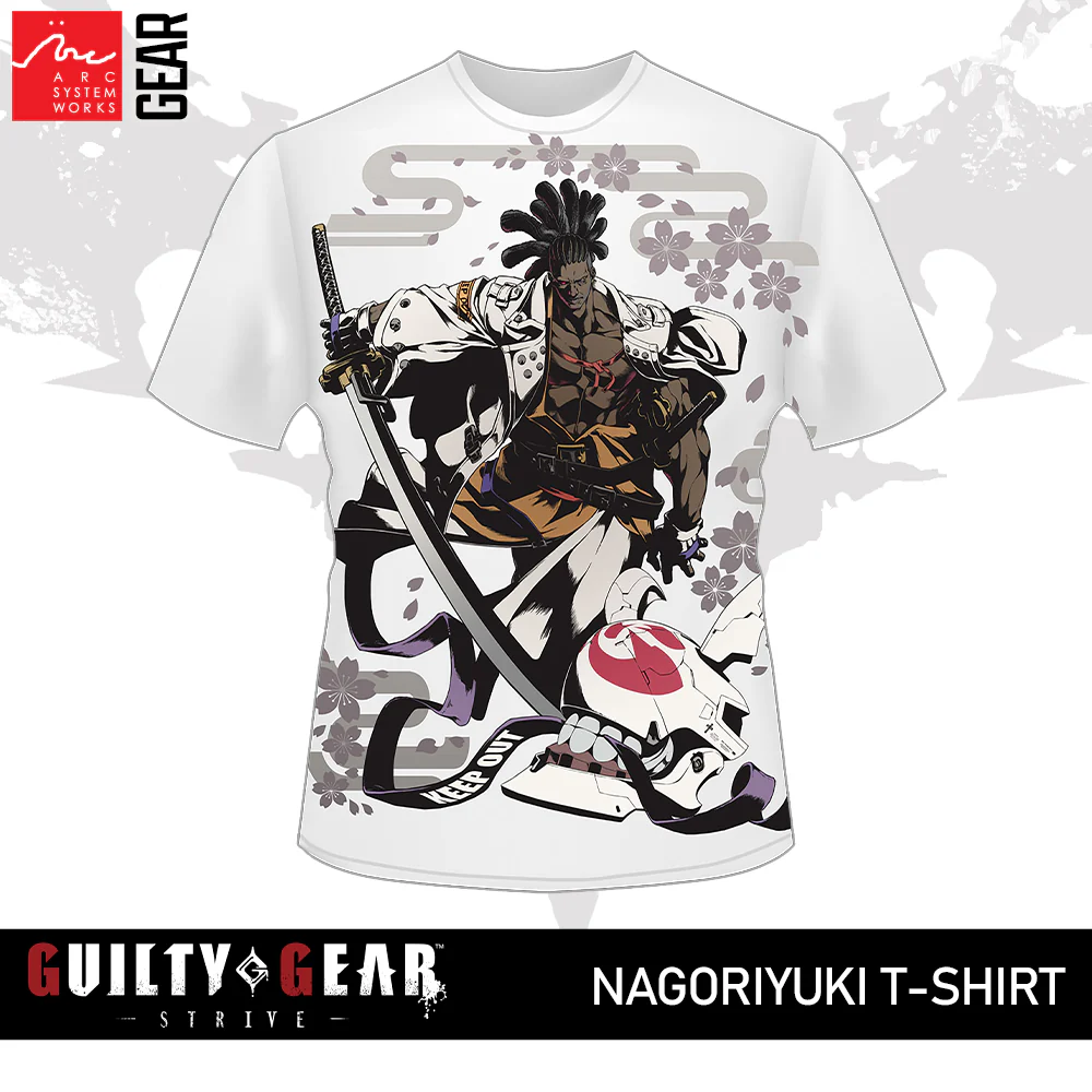 Guilty Gear -Strive- Nagoriyuki Designer T-Shirt - Image 3
