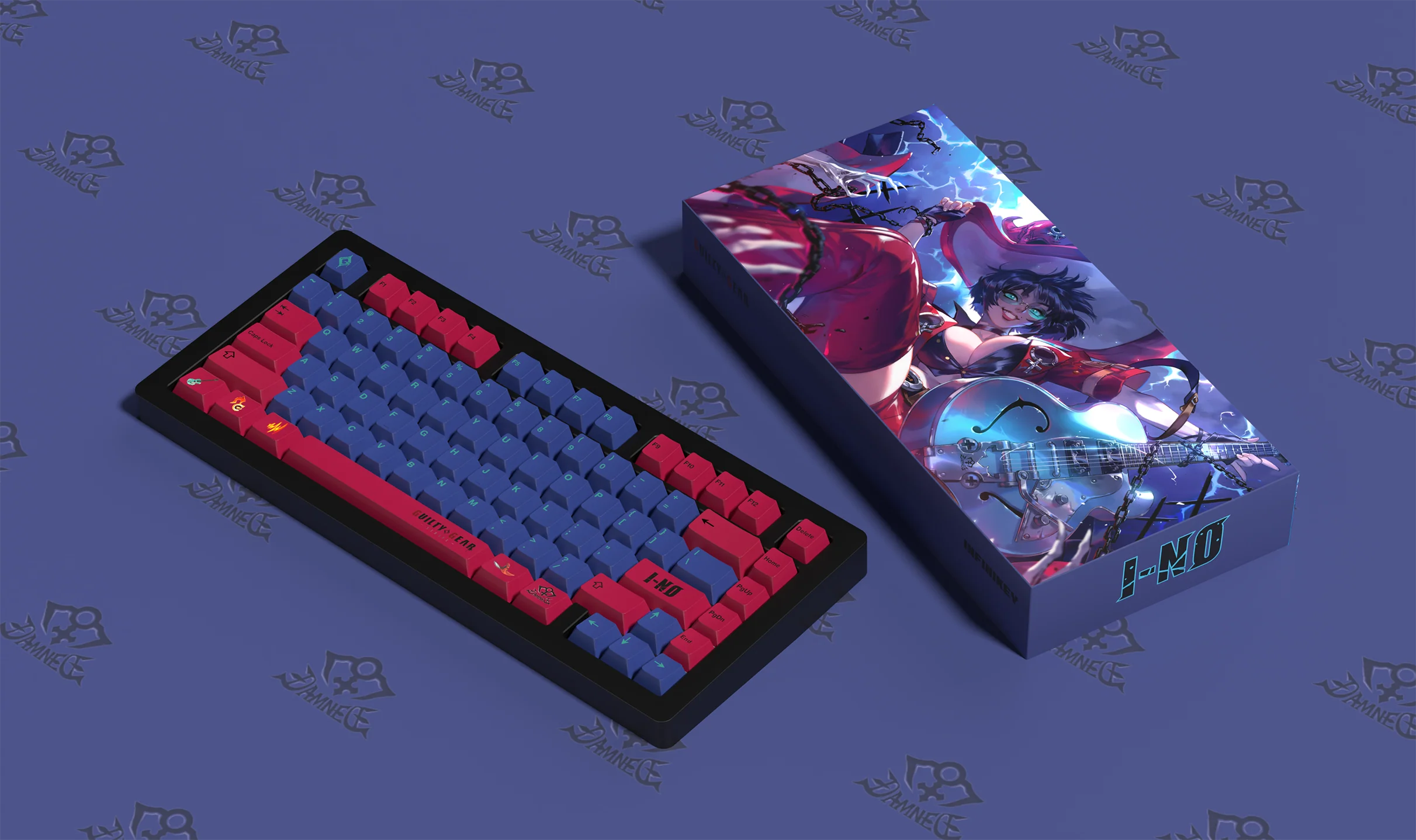 Guilty Gear -Strive- Official Custom Keycap Set: I-NO - Image 5