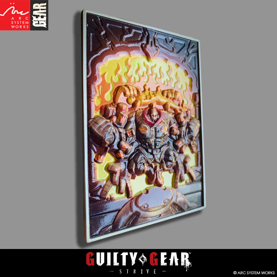 Guilty Gear -Strive- Potemkin 3D Emblem Collector's Pin - Image 6