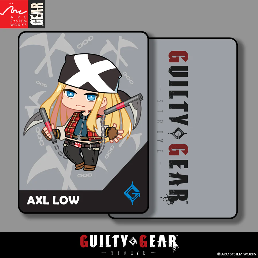 Guilty Gear -Strive- Precious Chibi Card: AXL LOW - Image 2