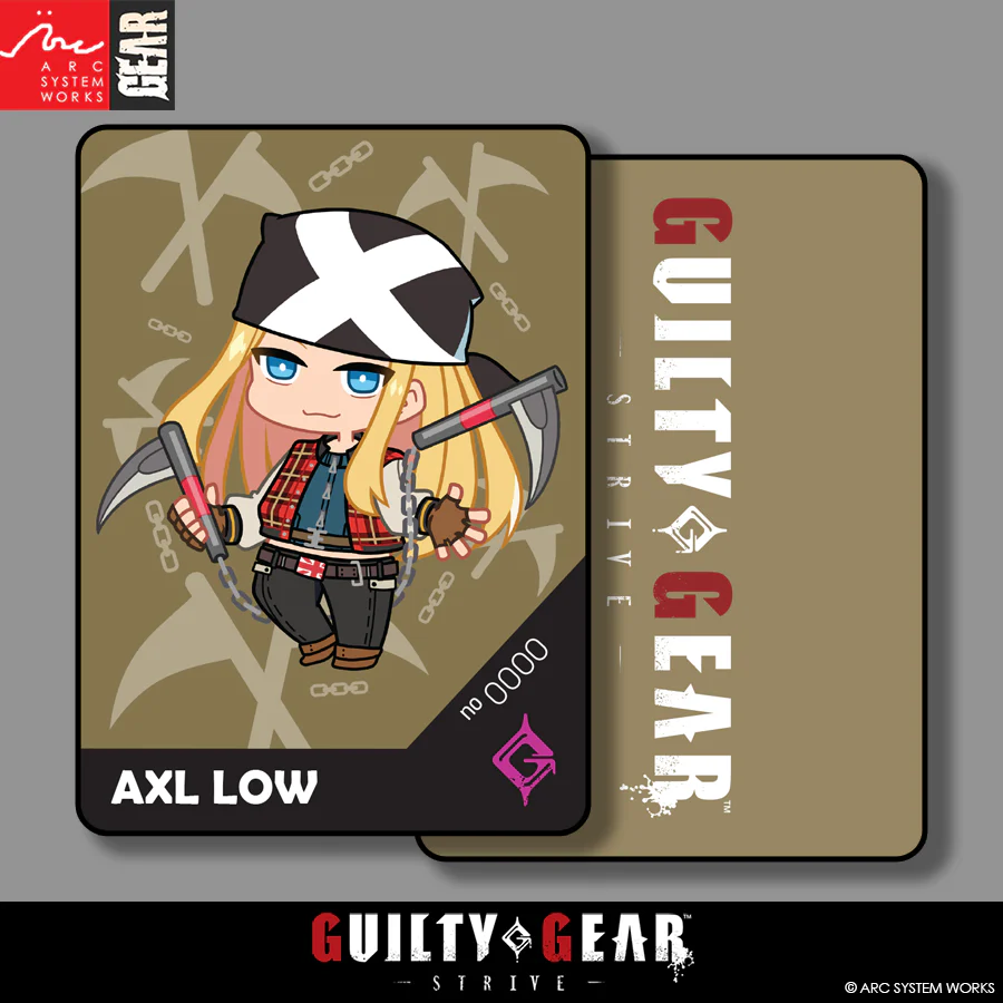 Guilty Gear -Strive- Precious Chibi Card: AXL LOW - Image 3