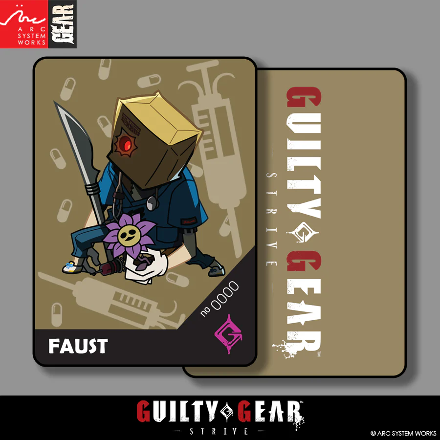 Guilty Gear -Strive- Precious Chibi Card: FAUST - Image 3