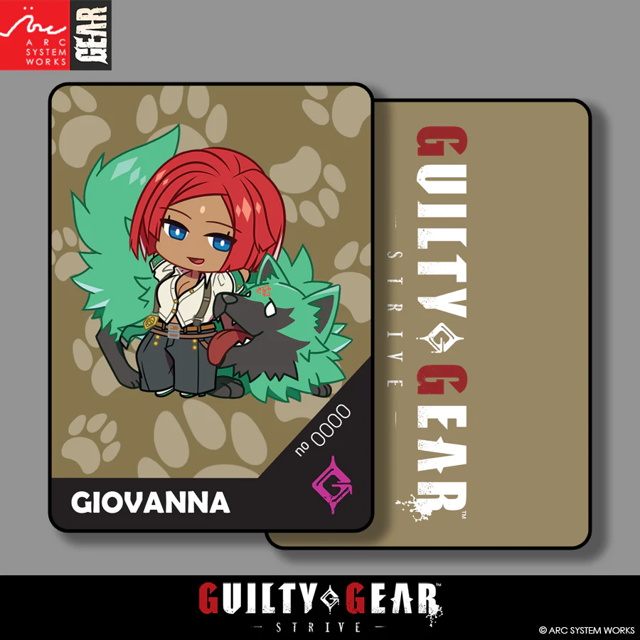 Guilty Gear -Strive- Precious Chibi Card: GIOVANNA - Image 3