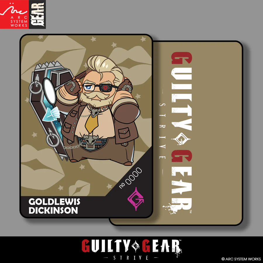 Guilty Gear -Strive- Precious Chibi Card: GOLDLEWIS - Image 3