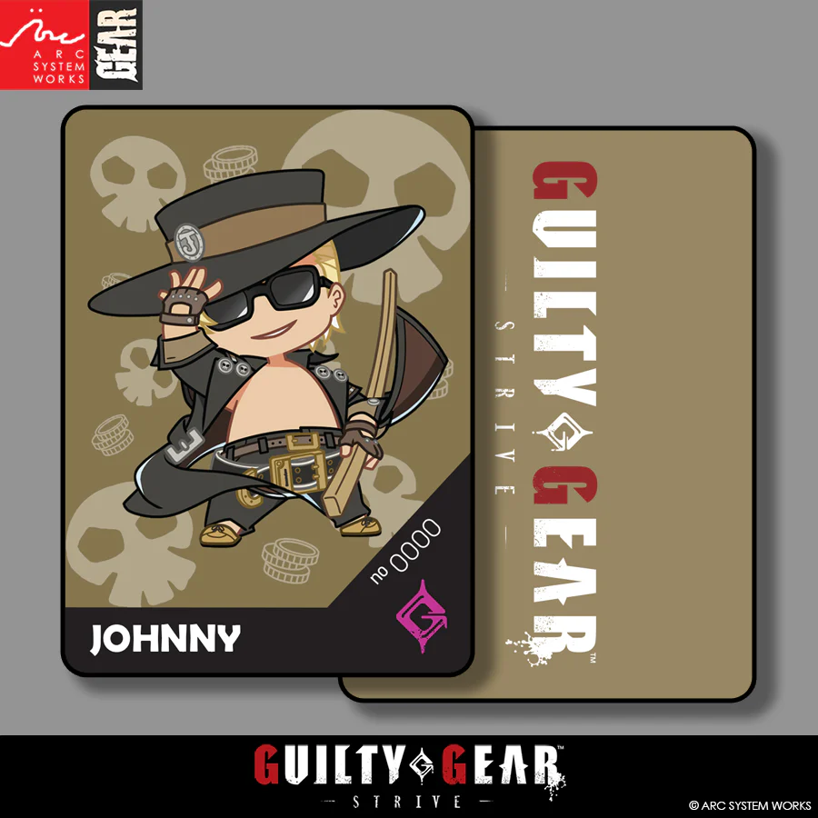Guilty Gear -Strive- Precious Chibi Card: JOHNNY - Image 3