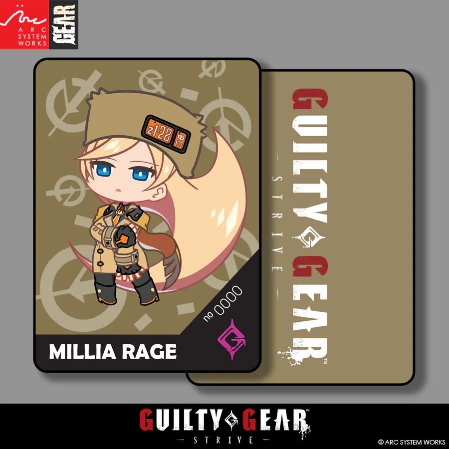 Guilty Gear -Strive- Precious Chibi Card: MILLIA - Image 3