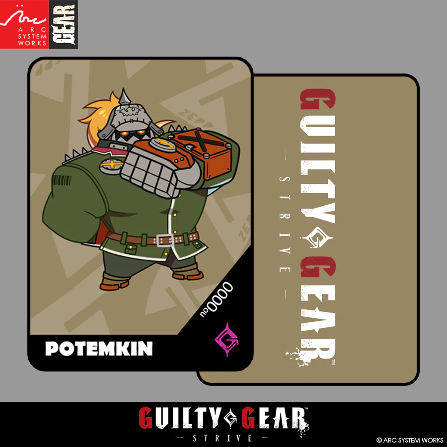 Guilty Gear -Strive- Precious Chibi Card: POTEMKIN - Image 3