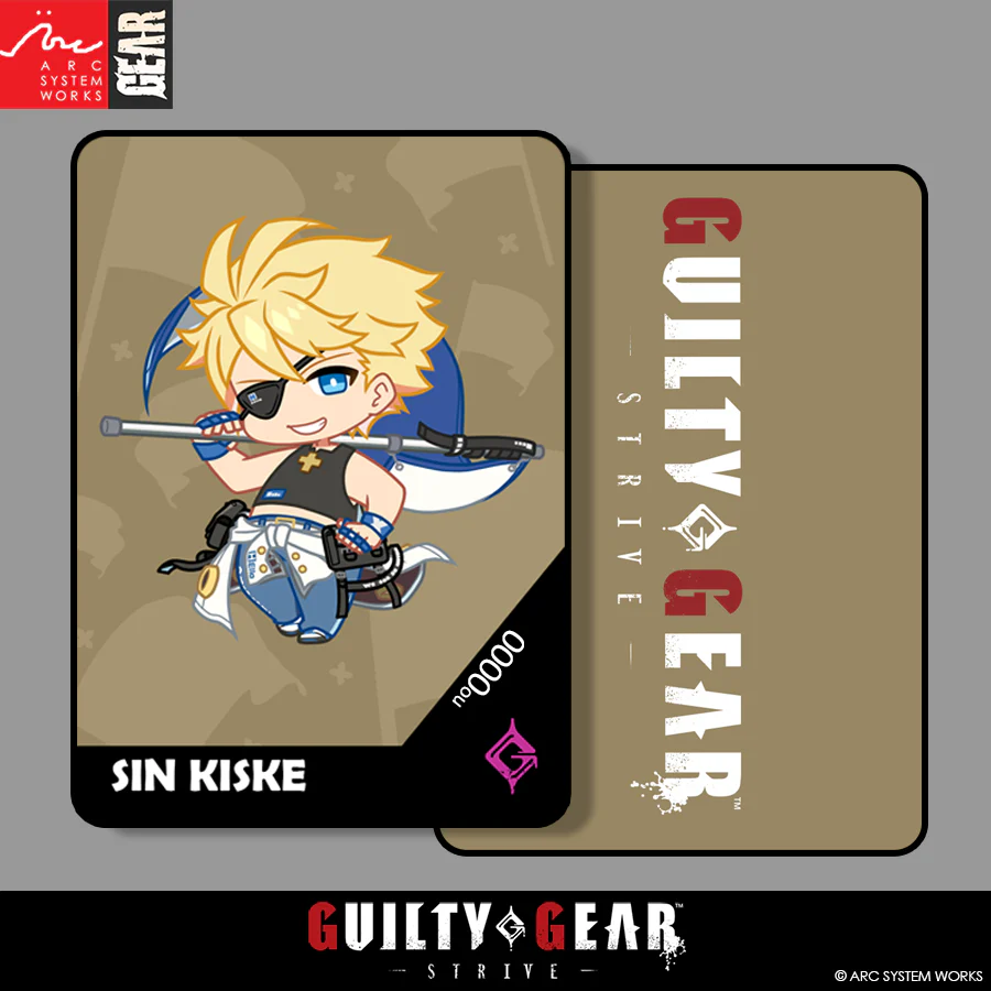 Guilty Gear -Strive- Precious Chibi Card: SIN KISKE - Image 2