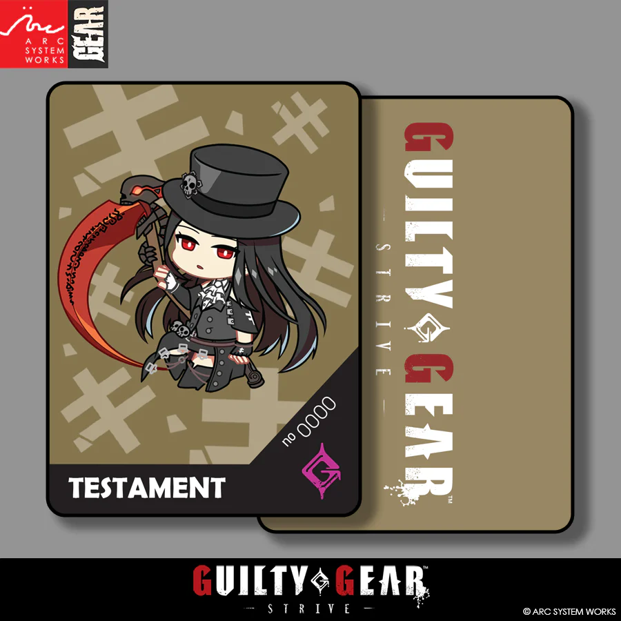 Guilty Gear -Strive- Precious Chibi Card: TESTAMENT - Image 2