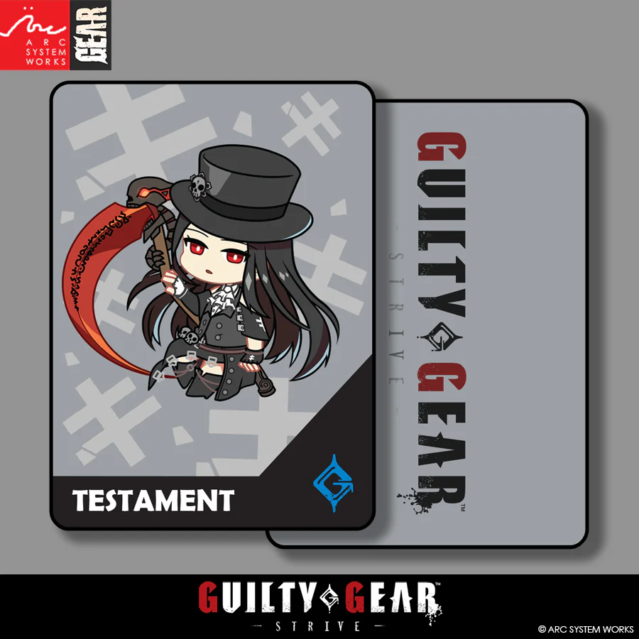 Guilty Gear -Strive- Precious Chibi Card: TESTAMENT - Image 3