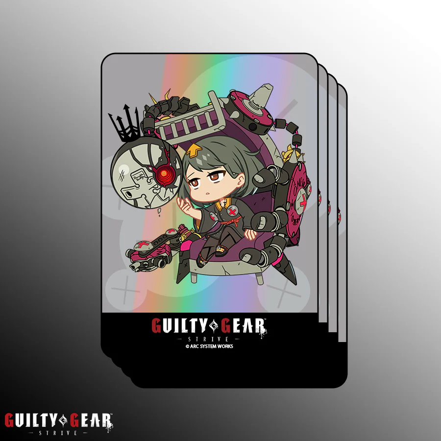 Guilty Gear -Strive- Precious Chibi Holographic Stickers (Pack of 4) - Image 6