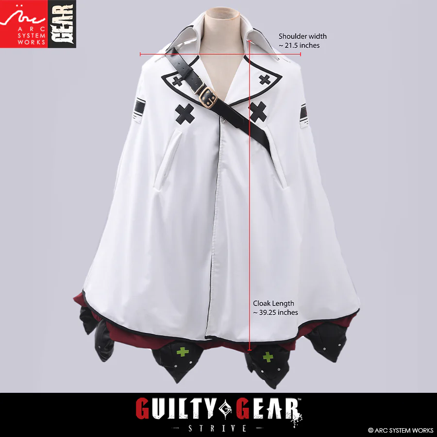 Guilty Gear -Strive- Ramlethal Valentine Official Apparel Cloak - Image 8
