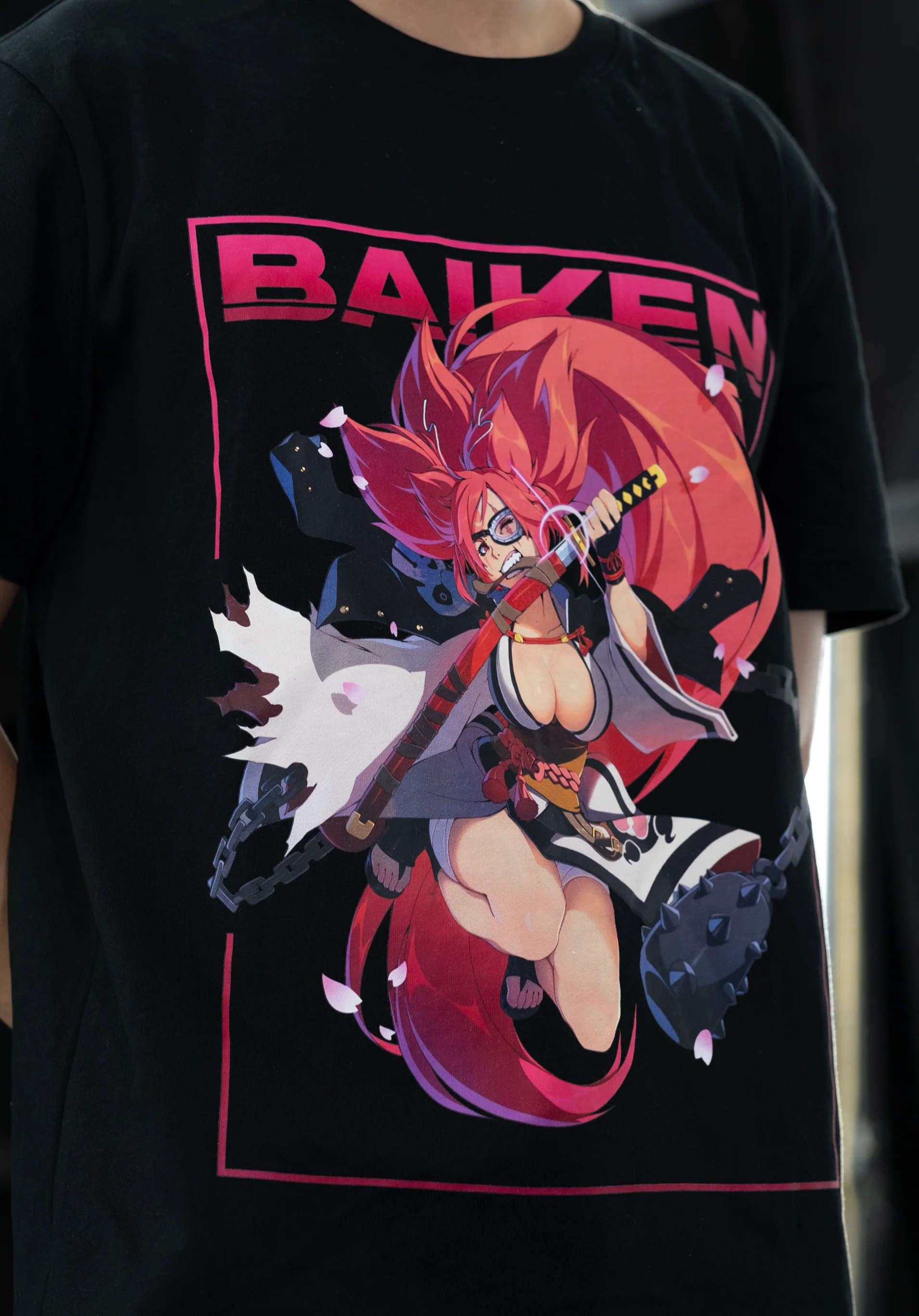 M.RAGE x Guilty Gear -Strive- Baiken T-Shirt - Image 2