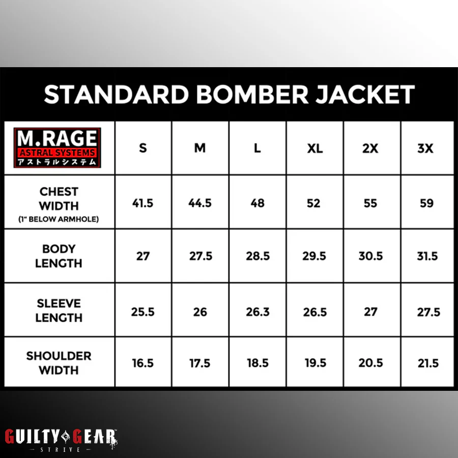 M.RAGE x Guilty Gear -Strive- Bridget Varsity Jacket - Image 3