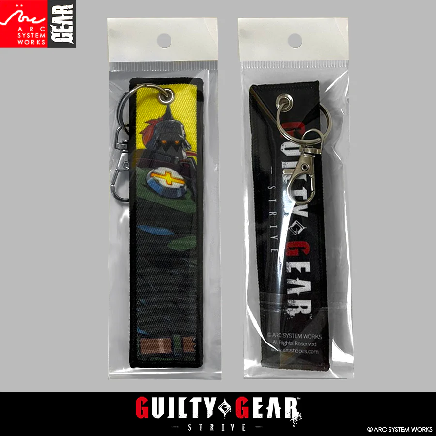 Guilty Gear -Strive - Fighter Flight Tag + Quick Release Keyring - Image 10