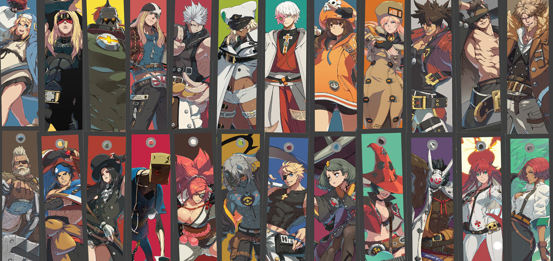 Guilty Gear -Strive - Fighter Flight Tag + Quick Release Keyring - Image 26