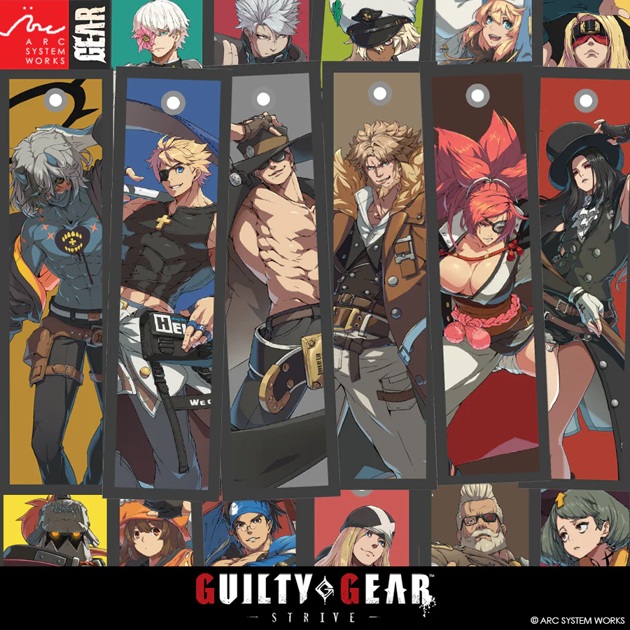 Guilty Gear -Strive - Fighter Flight Tag + Quick Release Keyring - Image 3