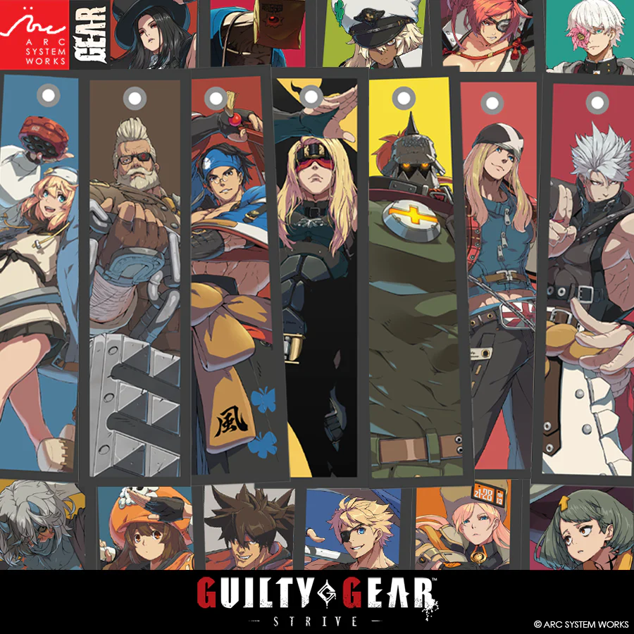 Guilty Gear -Strive - Fighter Flight Tag + Quick Release Keyring - Image 4