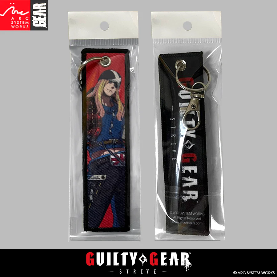 Guilty Gear -Strive - Fighter Flight Tag + Quick Release Keyring - Image 8