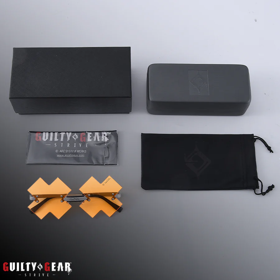 Guilty Gear -Strive- Happy Chaos Titanium Frame Sunglasses - Image 4